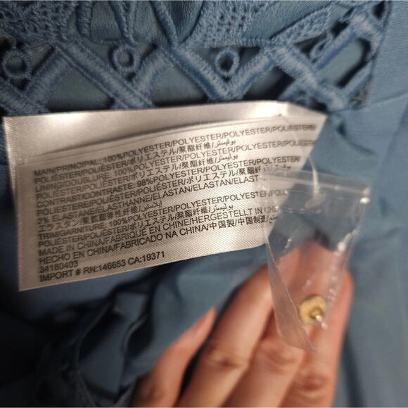 Keepsake the label dusty blue mini dress NWT - Picture 8 of 11